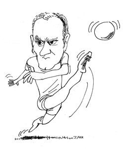 karykatura Jacek Fedorowicz