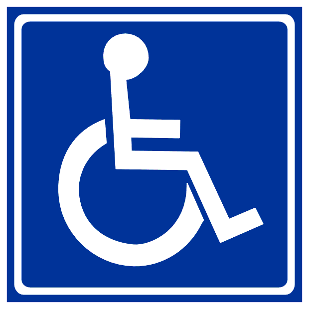 znak osoba niepełnosprawna