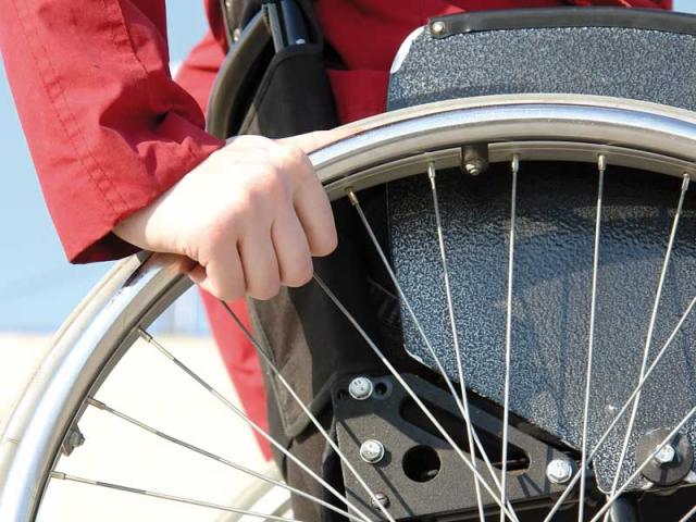 wózek dla niepełnosprawnych 